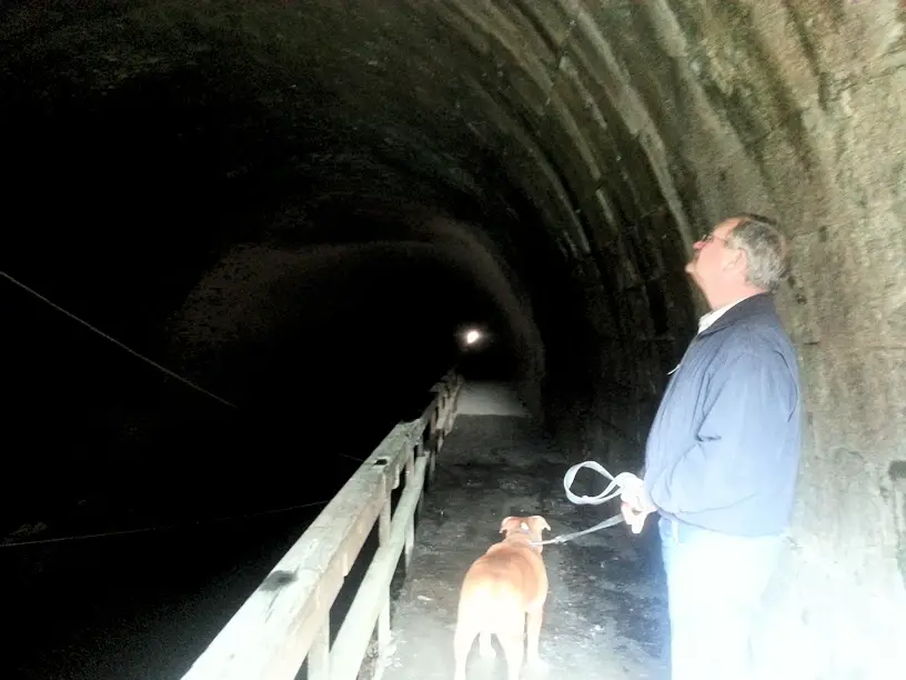 Inside the Paw Paw Tunnel