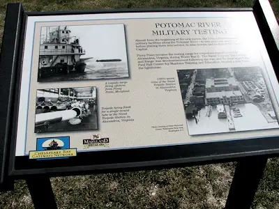 Potomac River Military Testing site