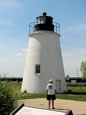 The Piney Point Lighthouse, built in 1836, is one of Maryland’s oldest lighthouses