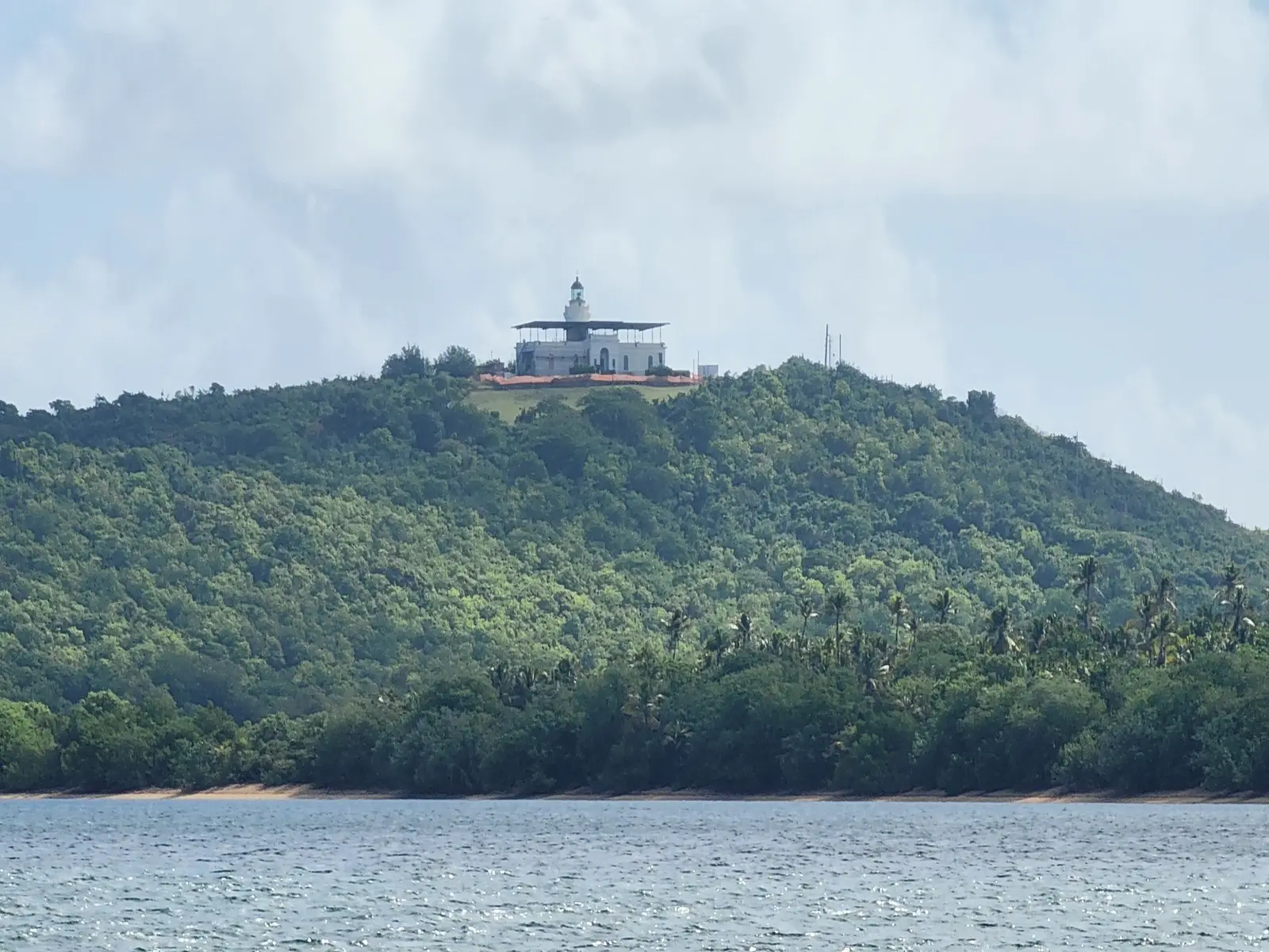 the lighthouse at St John's Head.