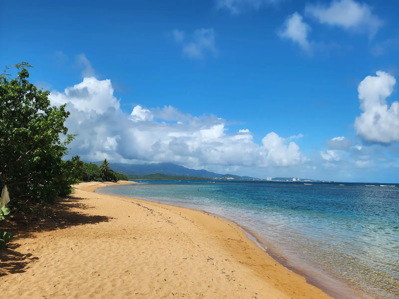 view towards Luquillo and El Yunque