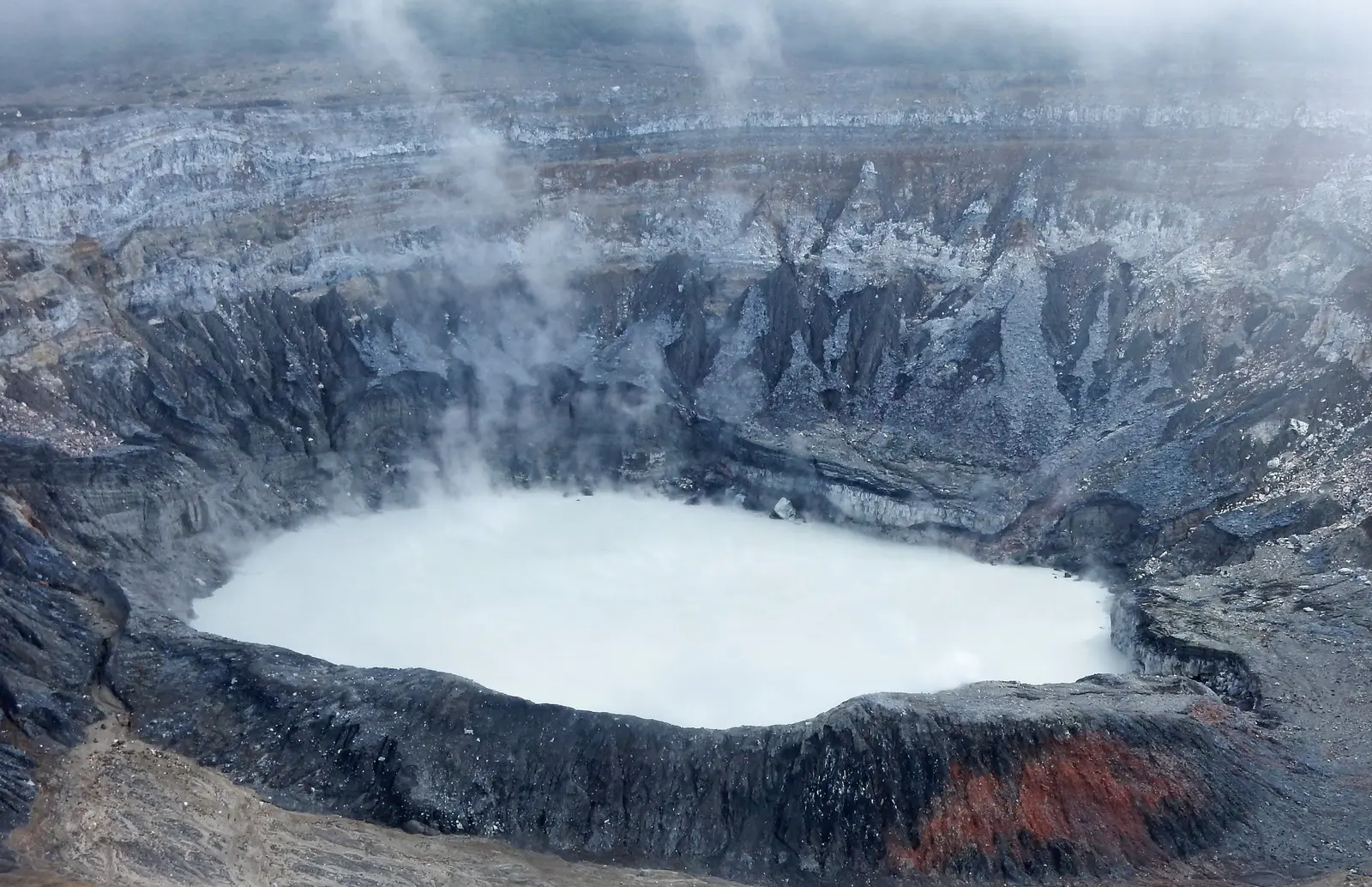 Poás Volcano caldera