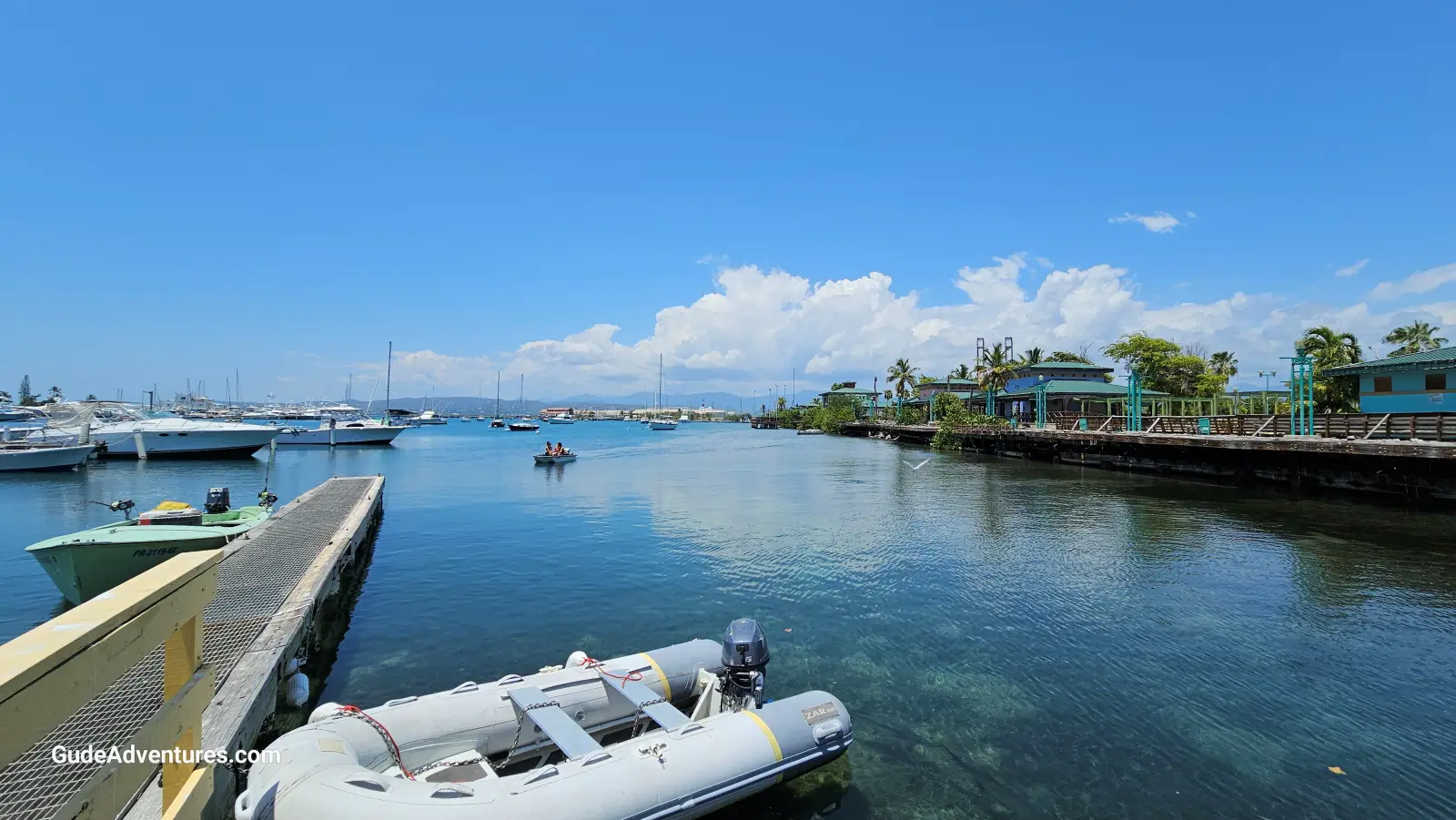 The harbor at Ponce.