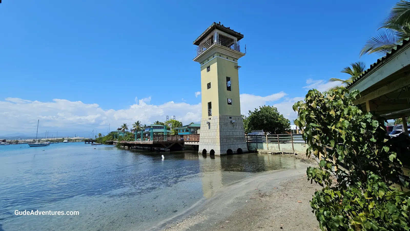 The harbor at Ponce.