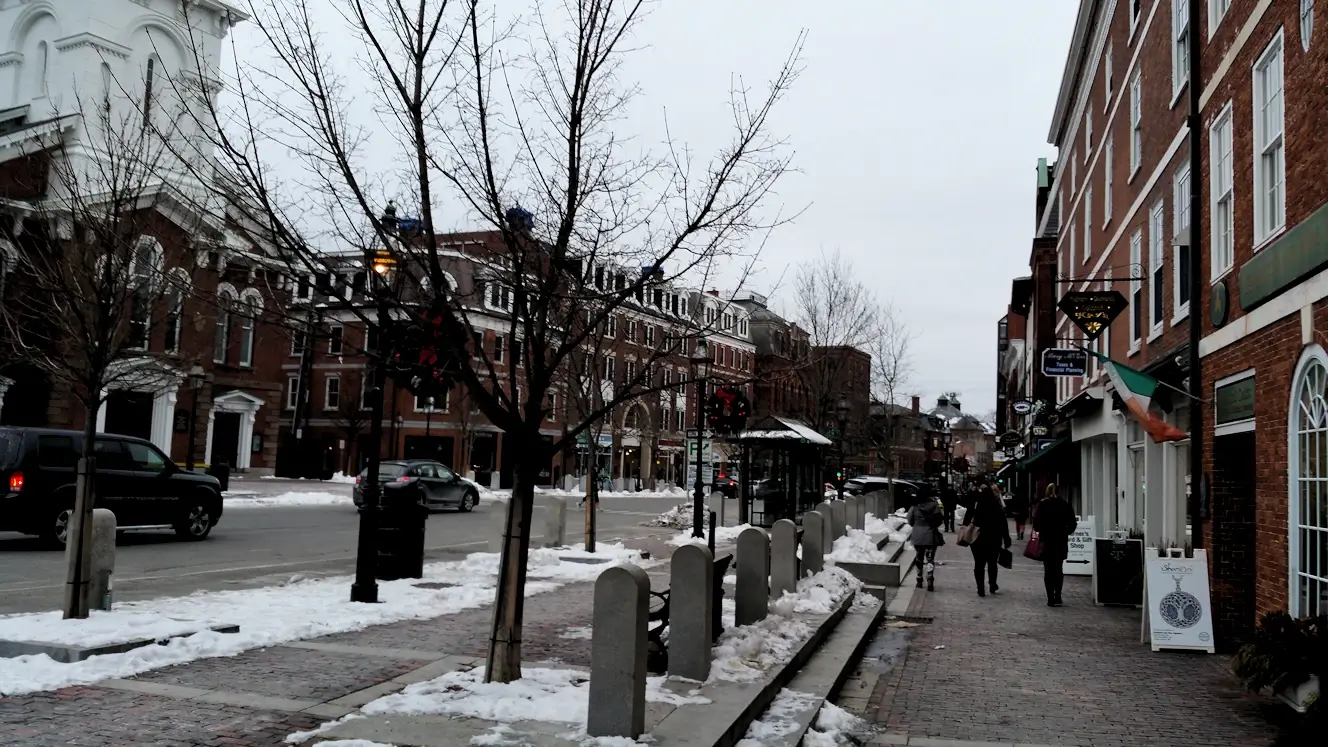 Downtown Portsmouth, New Hampshire