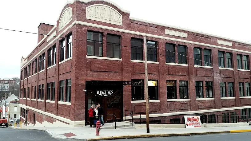 Yuengling Brewery in downtown Pottsville was built in 1829