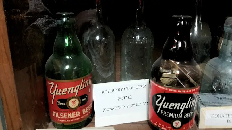 Prohibition era beer bottles