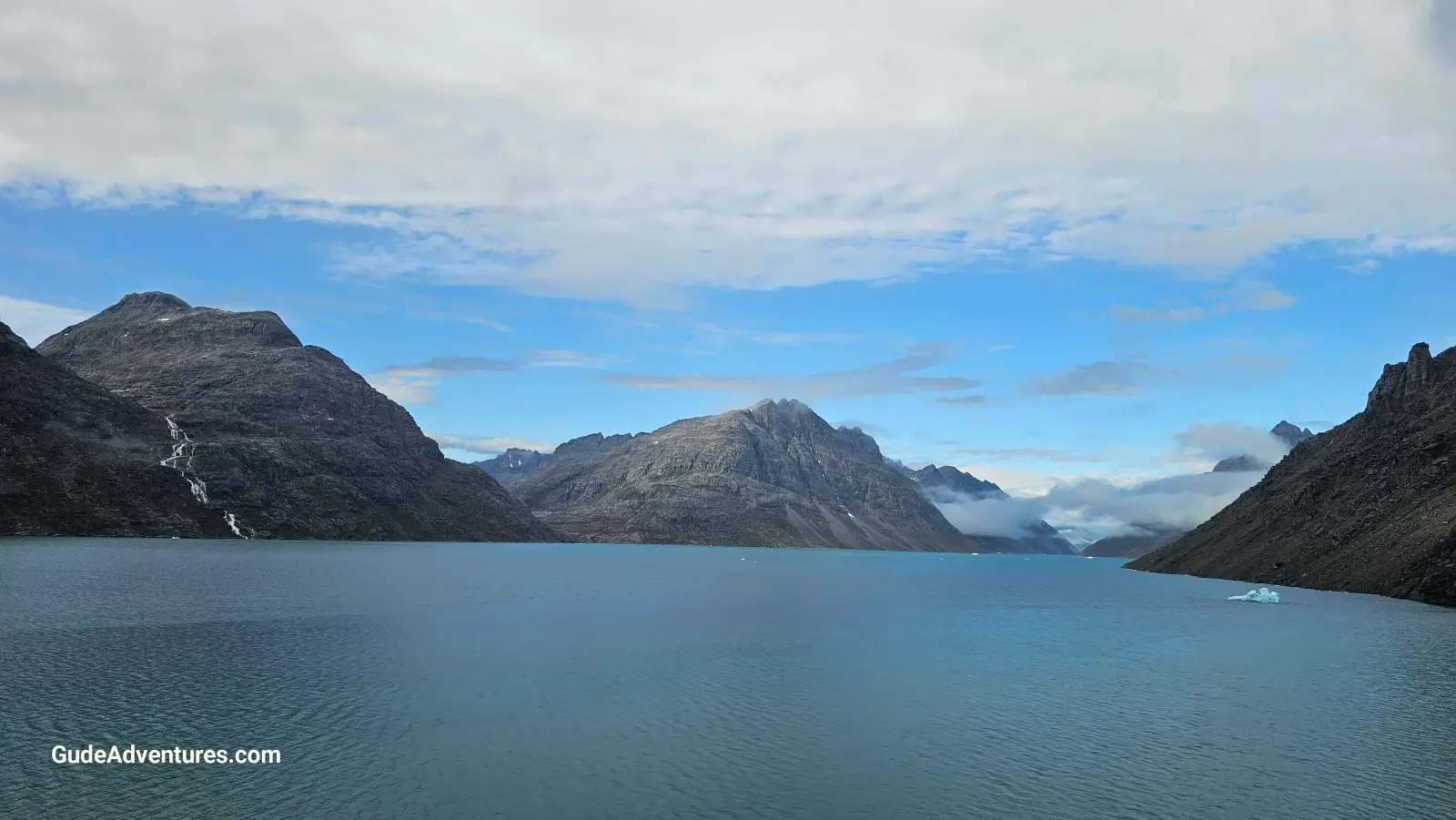 Wide spot in the fjord