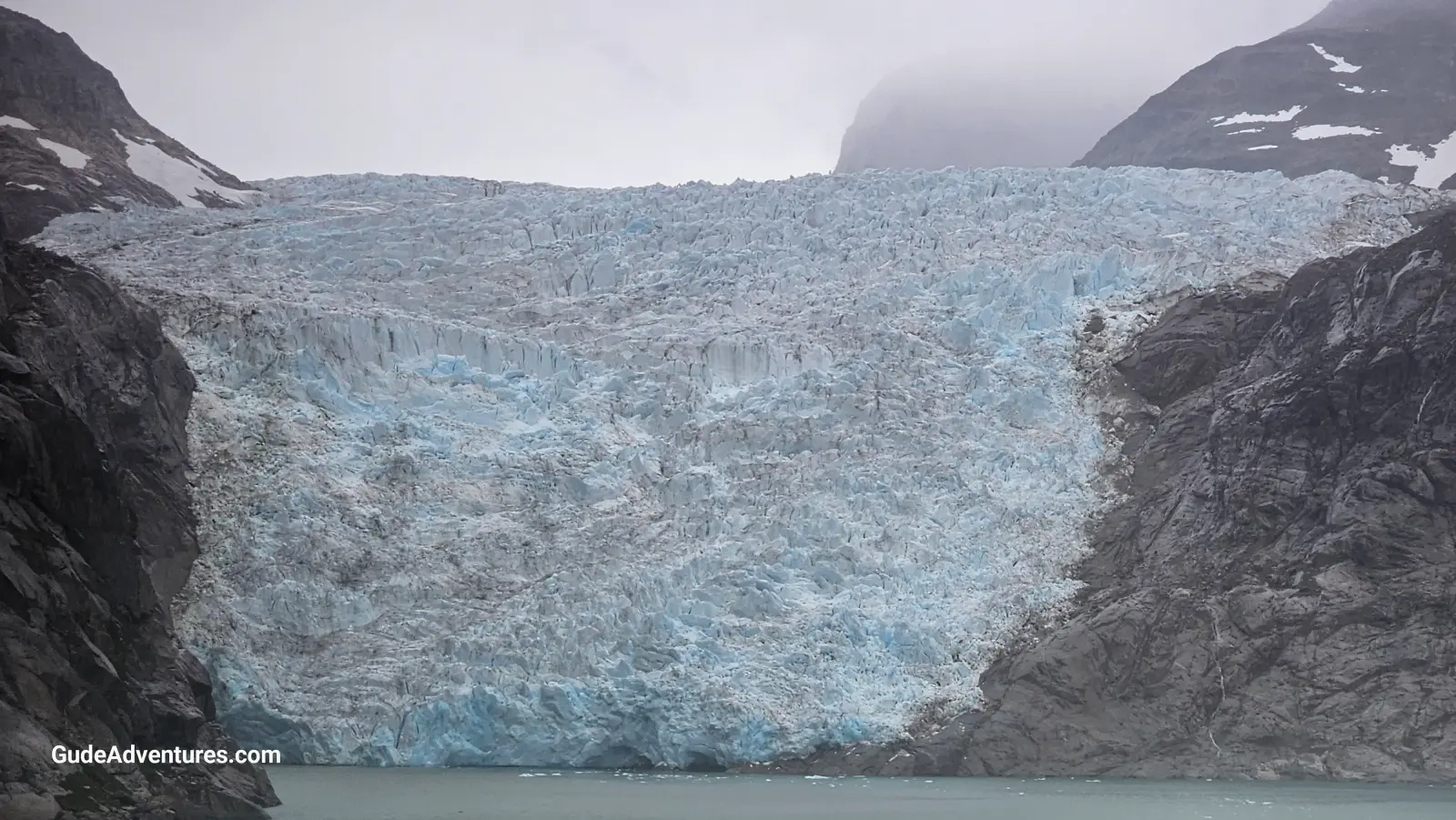 The Western most glacier in the fjord
