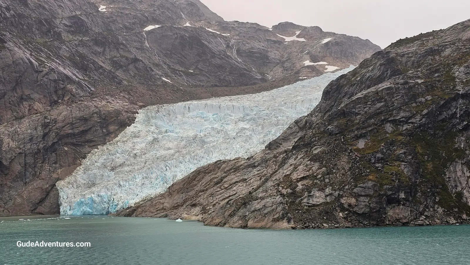 The Western most glacier in the fjord