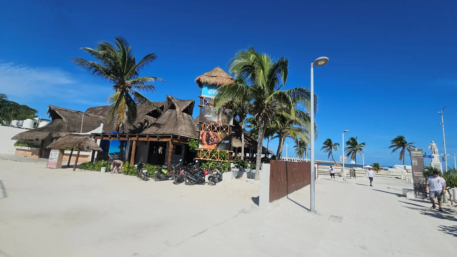 Restaurant on the beach