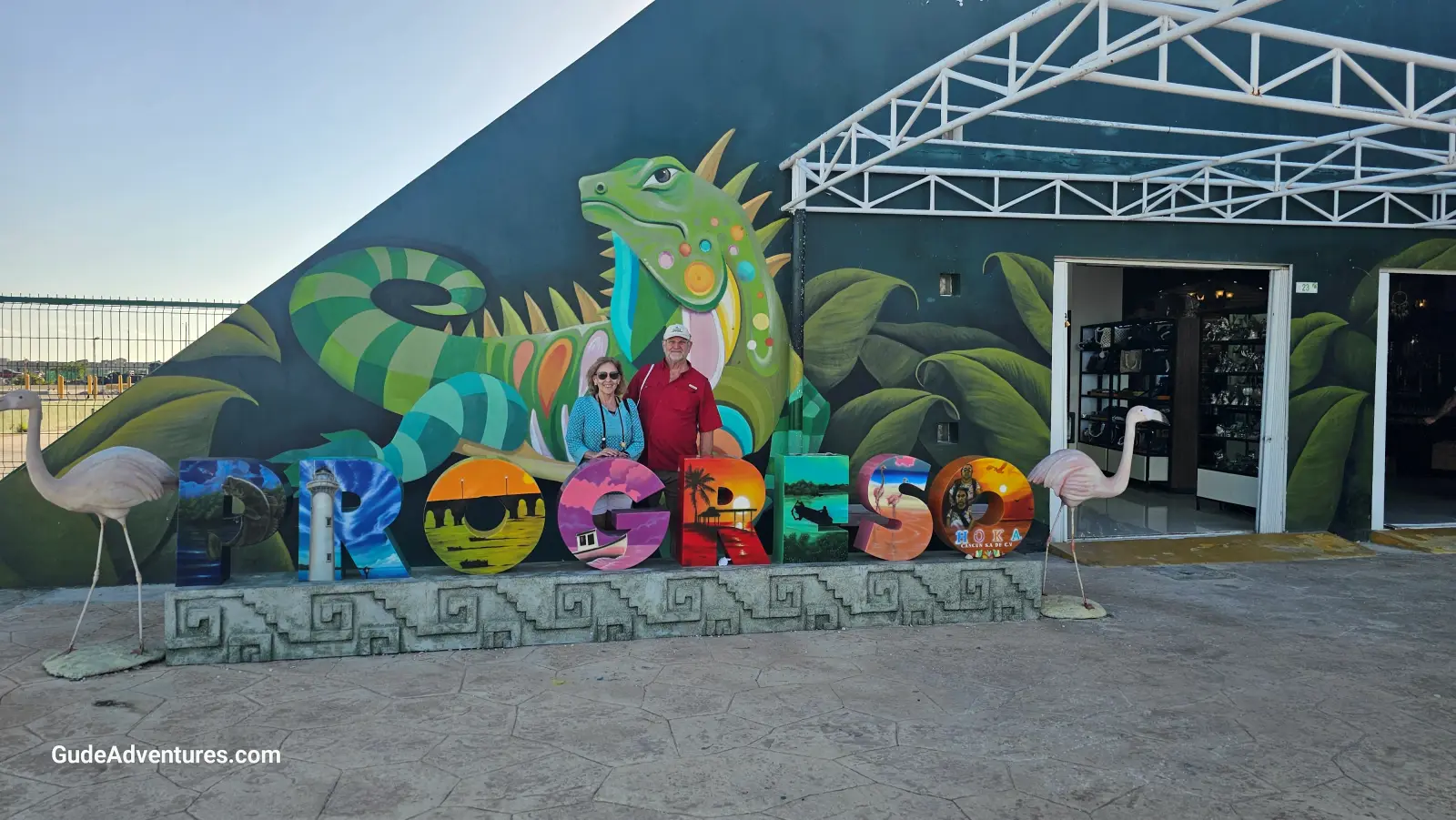 Cruise ship terminal in Progreso