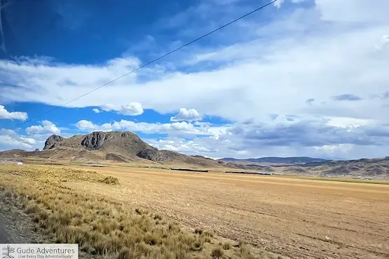 The Pukara Archaeological Complex is located on the side of this mountain.