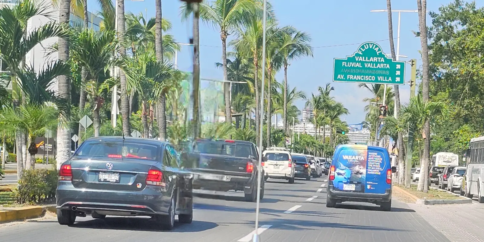 Highway to the cruise ship terminal