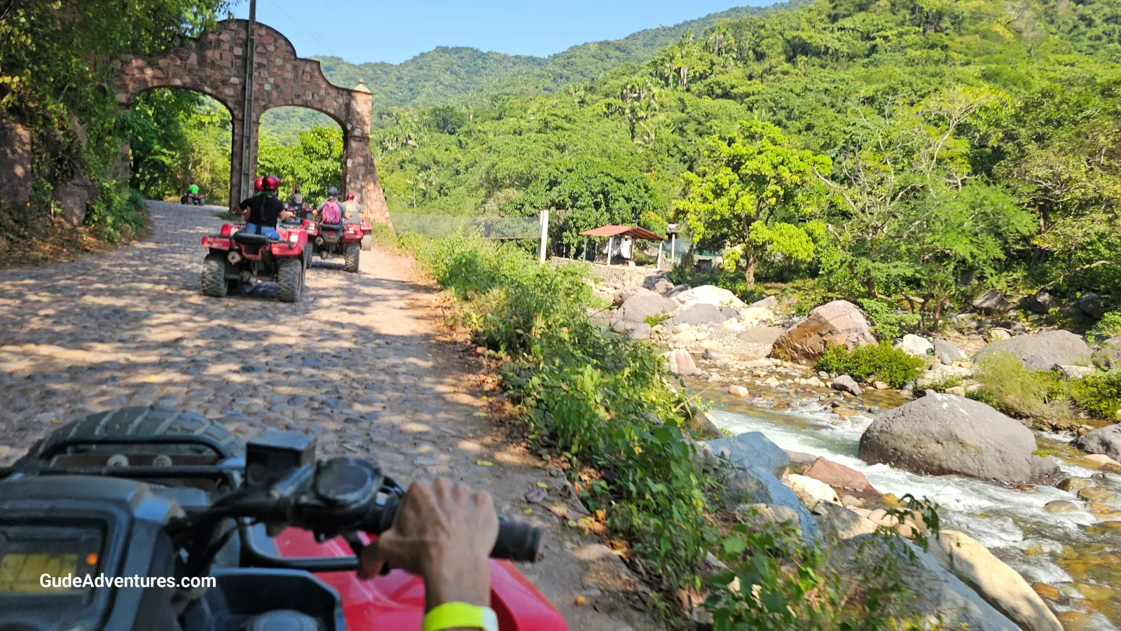ATV riding in the Sierra Madre mountains