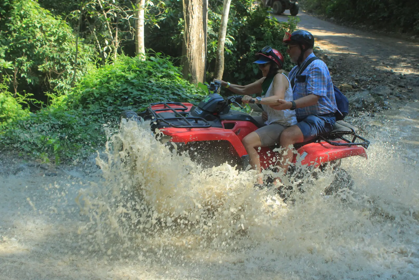 ATV riding in the Sierra Vallejo mountains