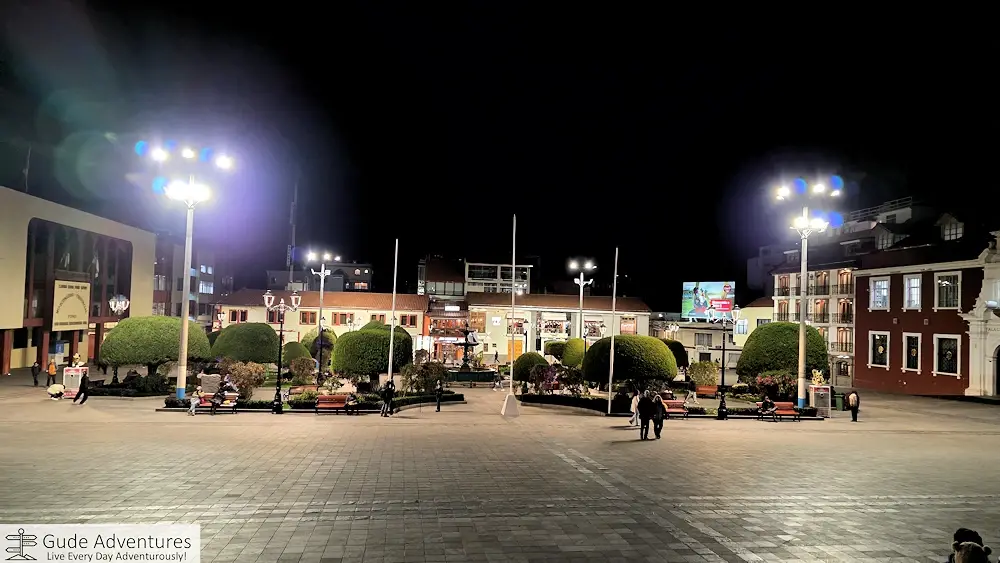 Plaza de Armas in Puno