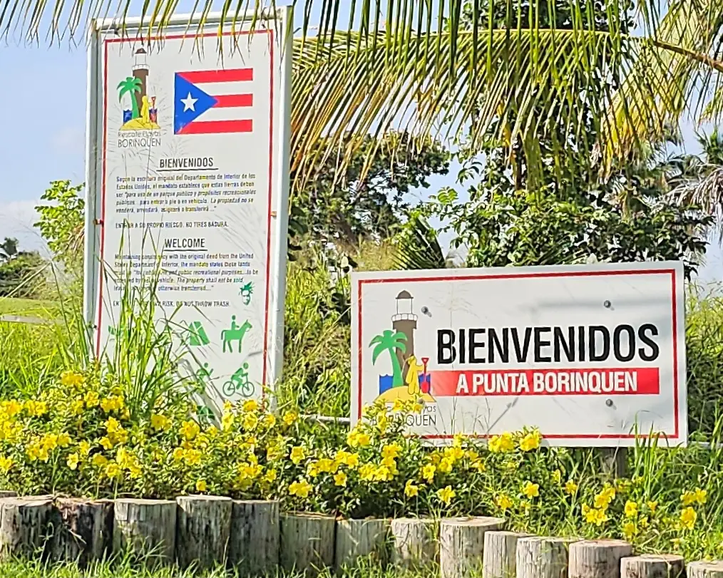 Entrance to Punta Borinquen 