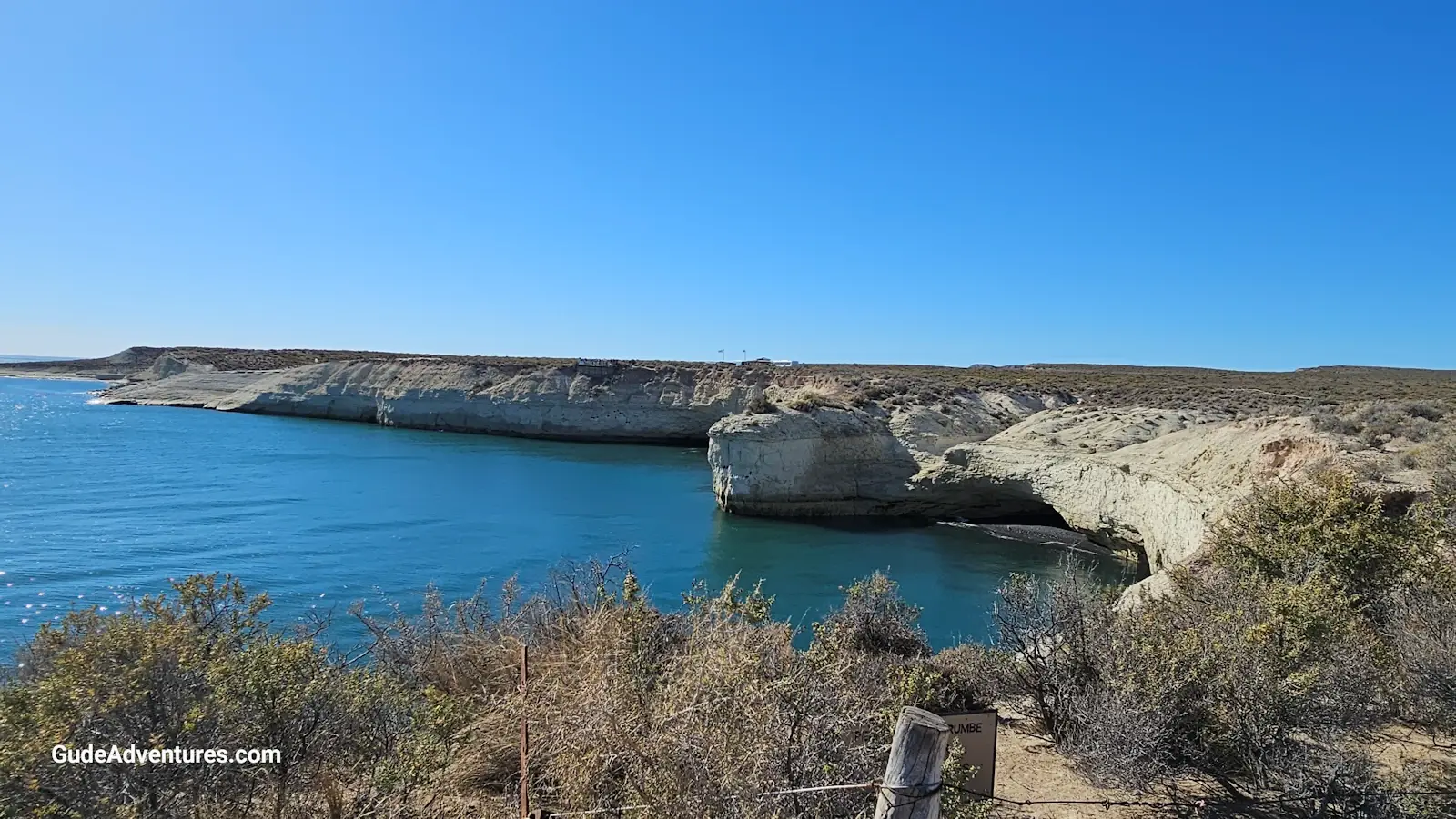 Hidden beach along the coast
