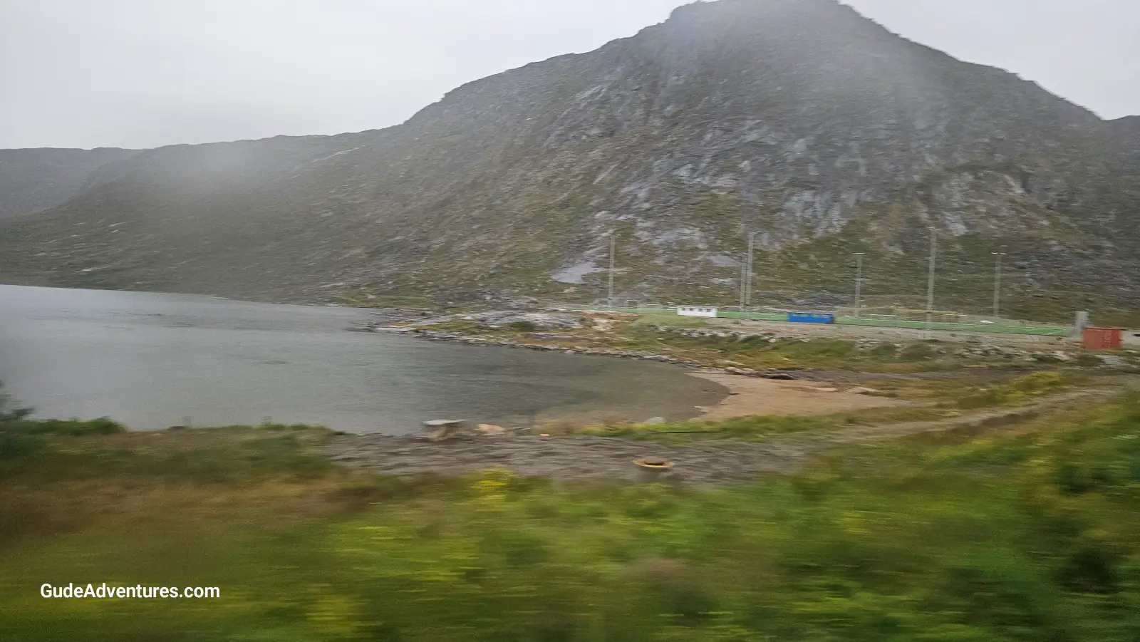 This fresh water lake is the source of drinking water for the town.