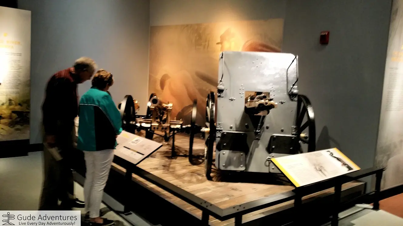 Artillery exhibit