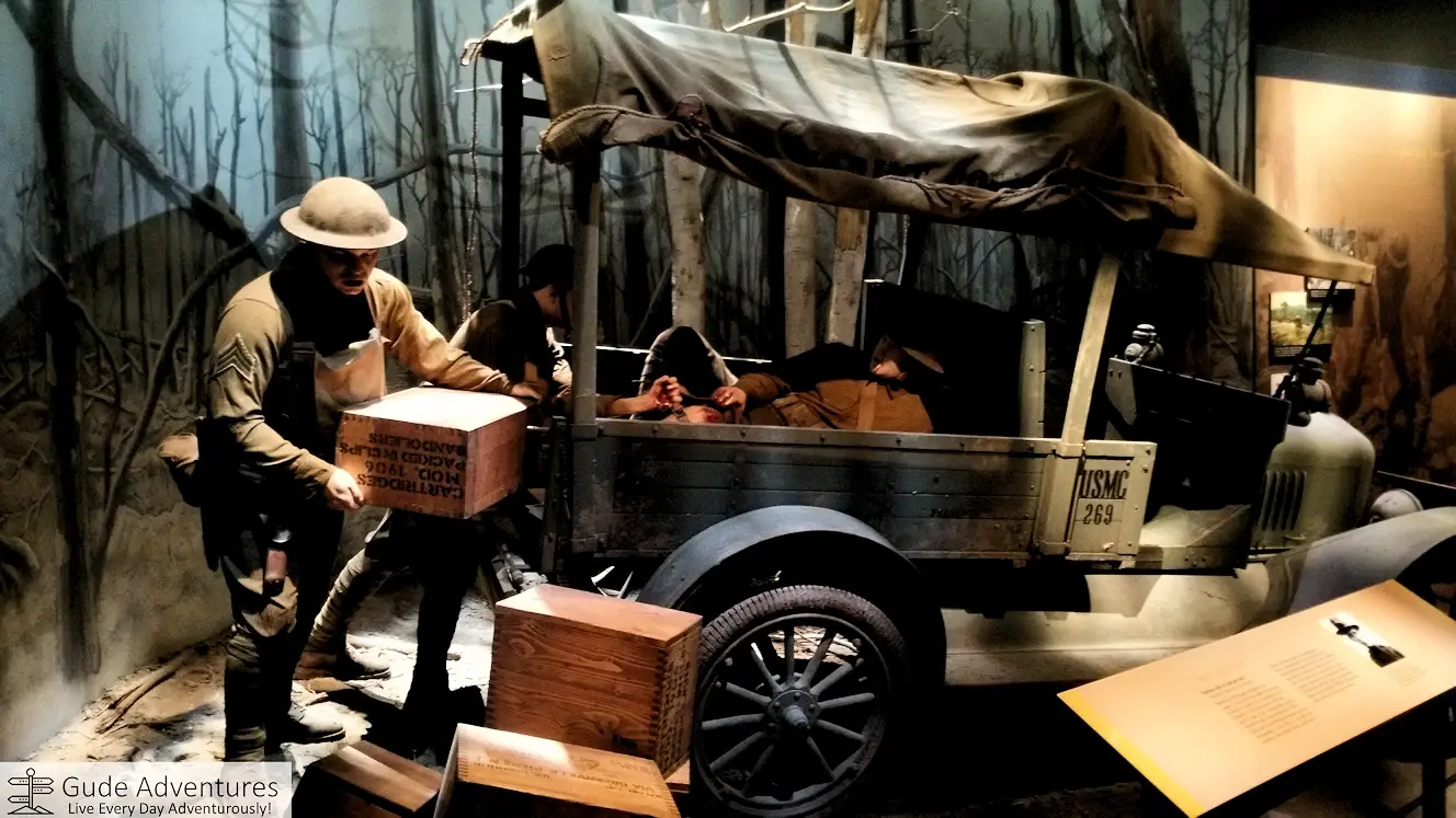 World War I exhibit