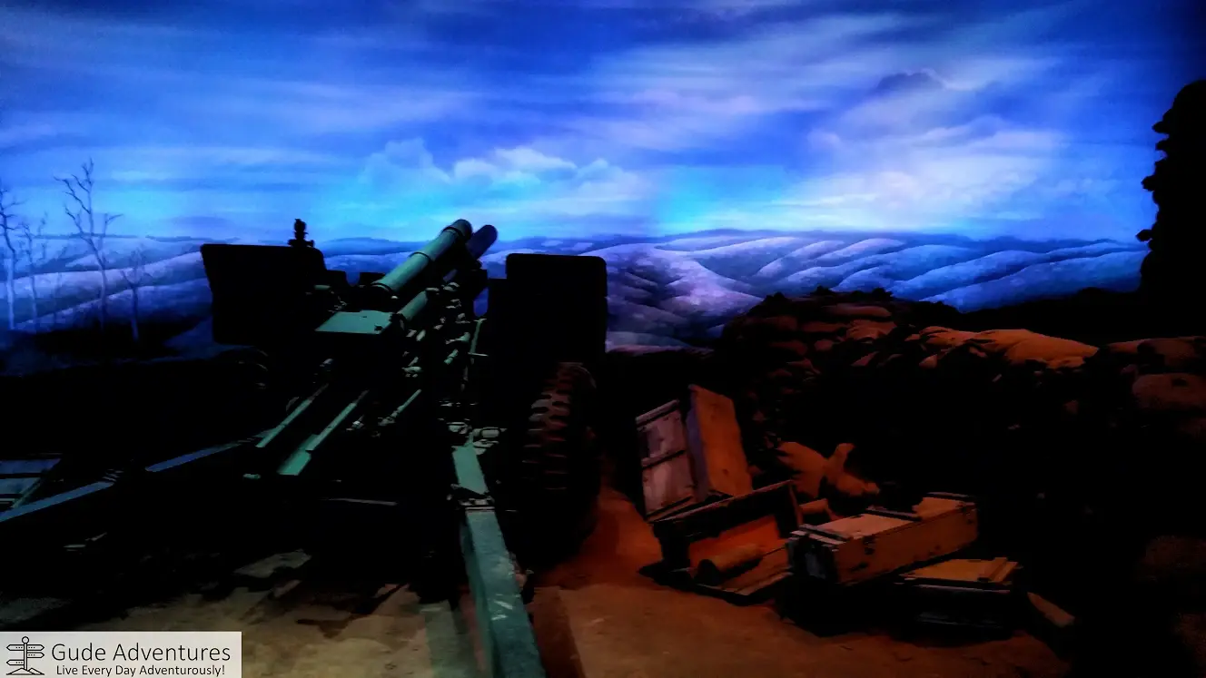 Korean War exhibit