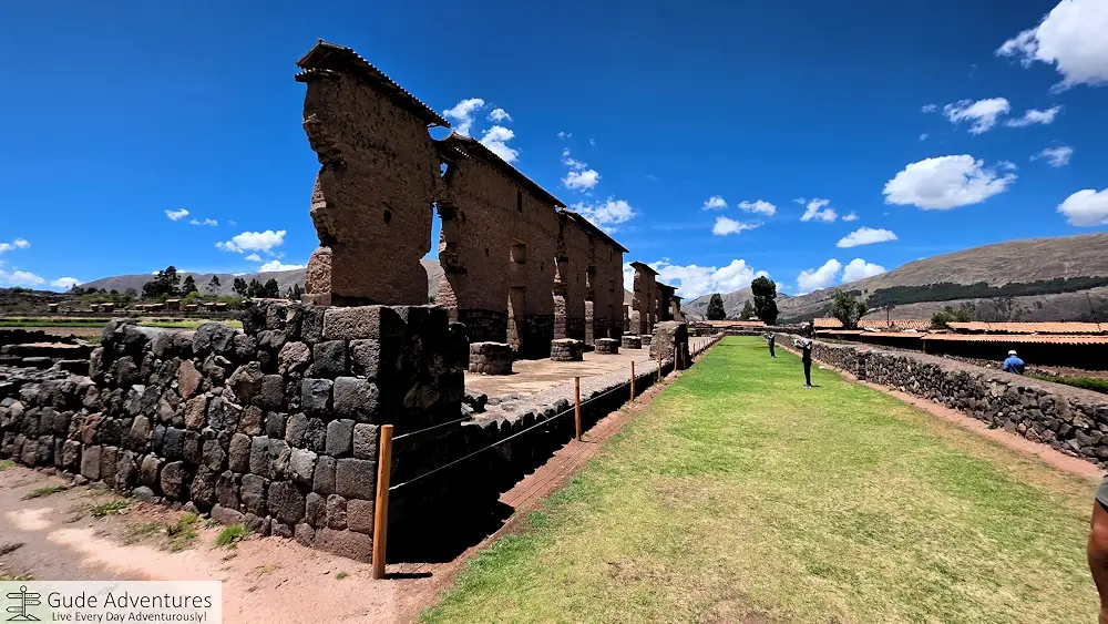 The Temple of Wiracocha at Raqchi