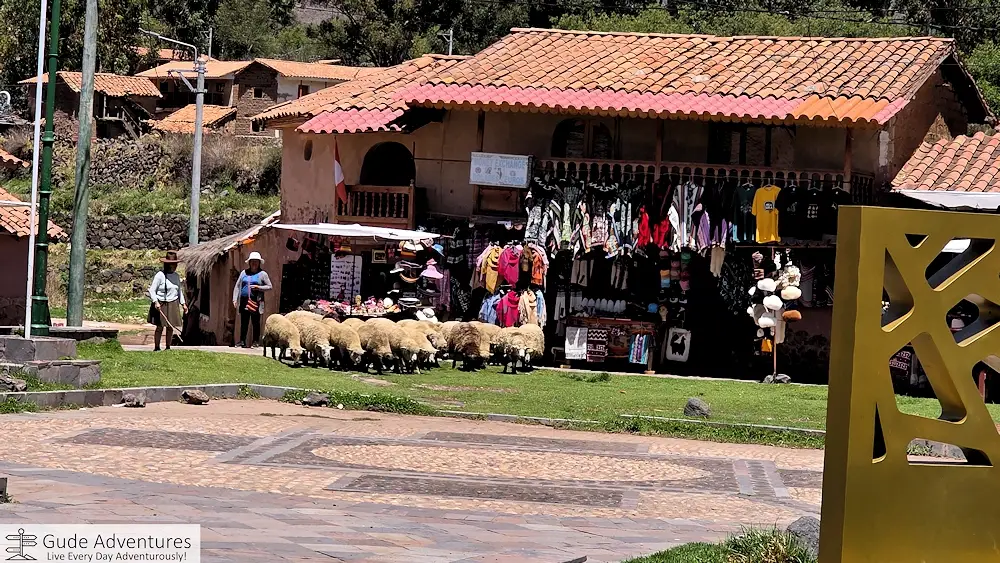 The Quechua-speaking village of Raqchi 