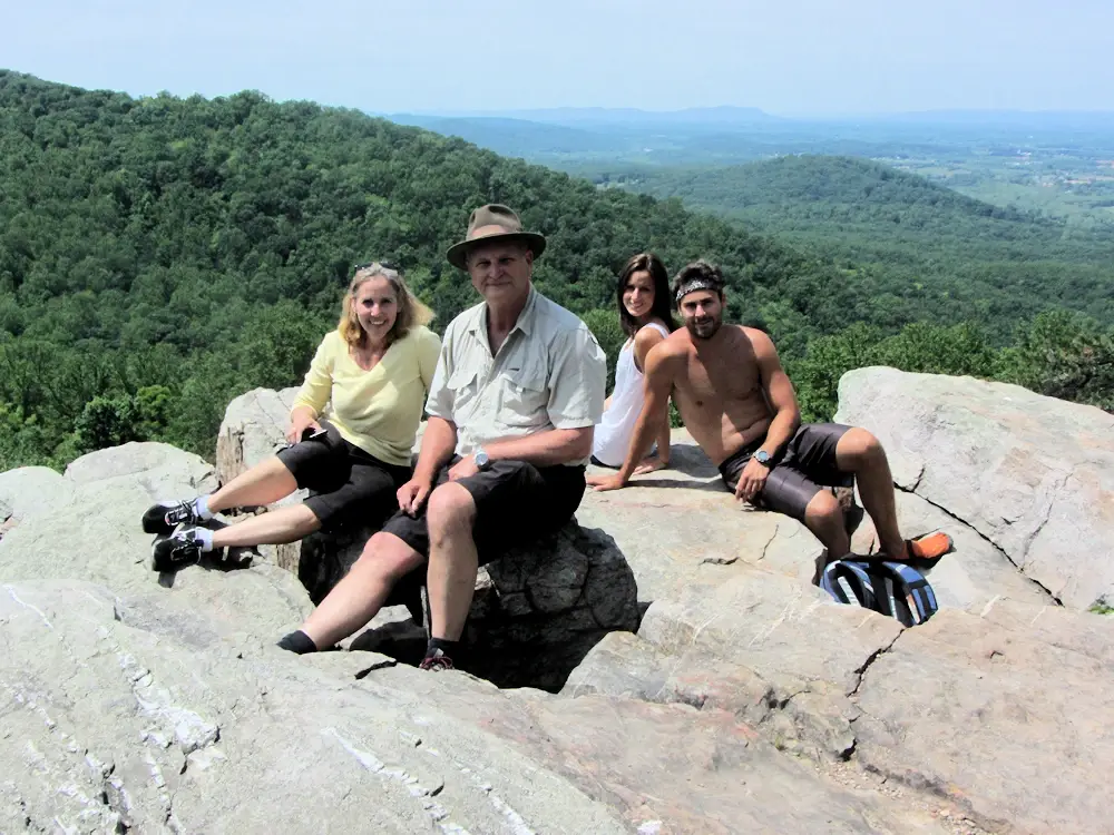 View to the south into Virginia