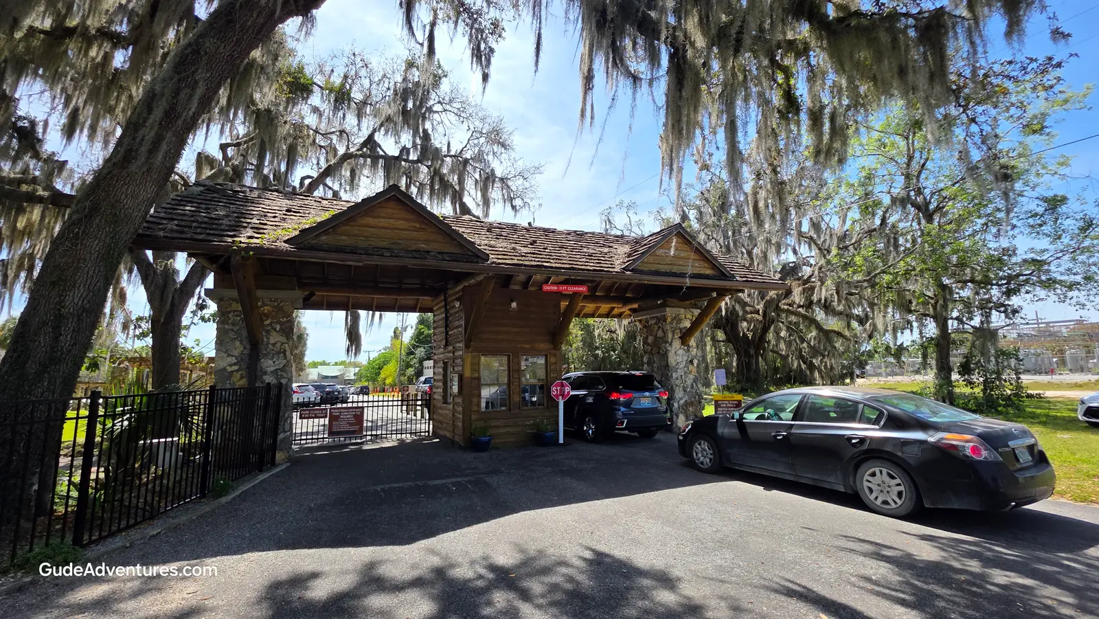 Entrance to Ravine Gardens State Park