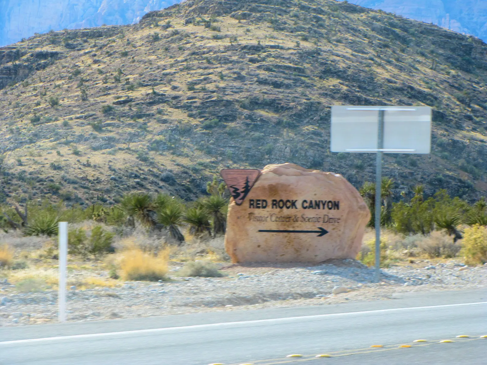 Red Rock Canyon entrance