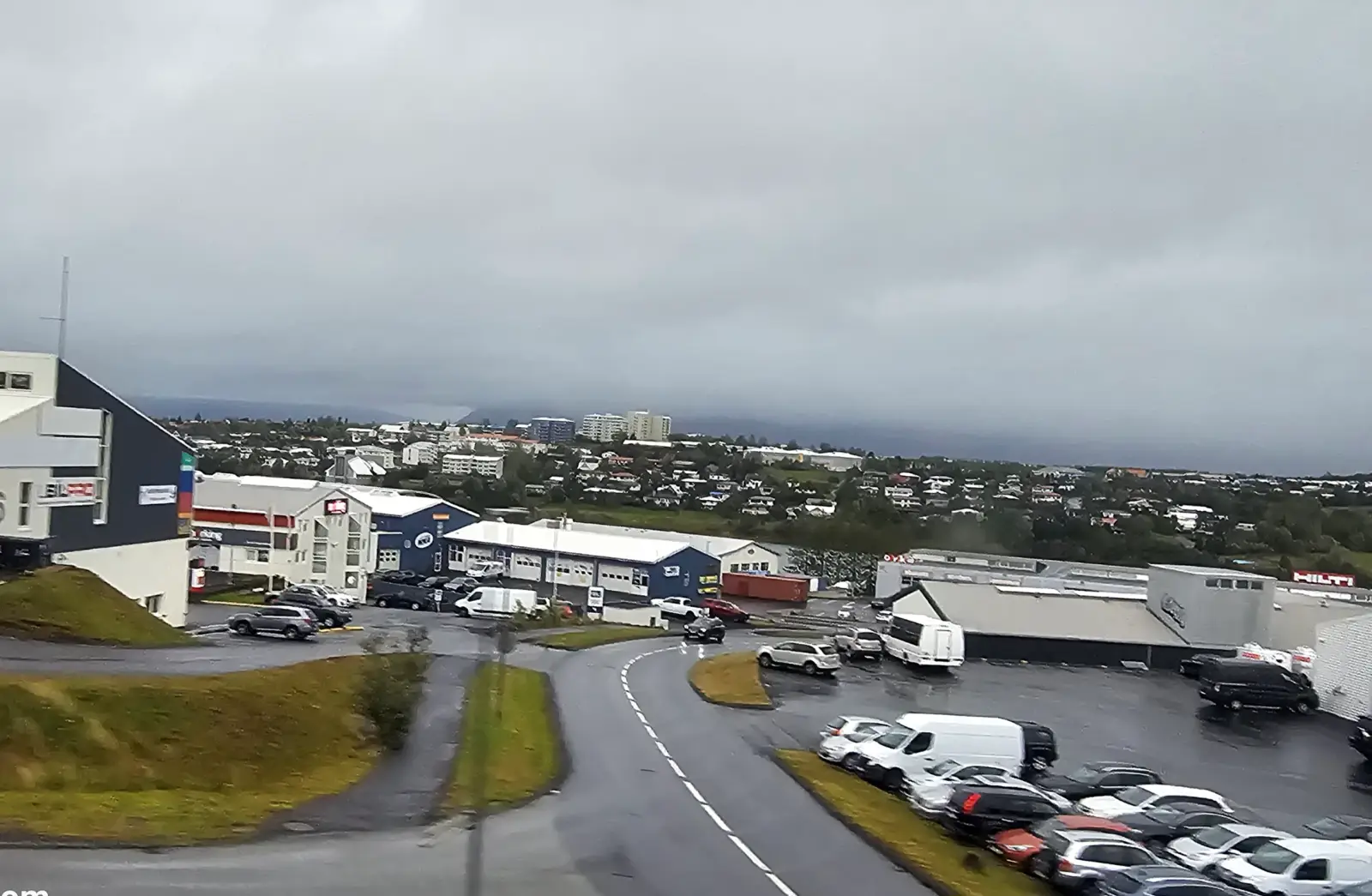 View towards downtown Reykjavík