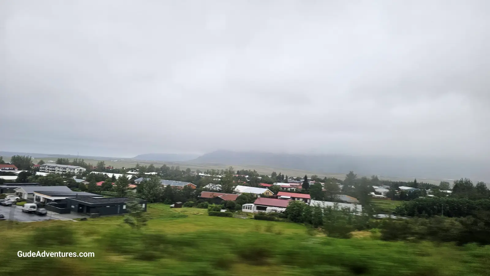 The suburbs of Reykjavík