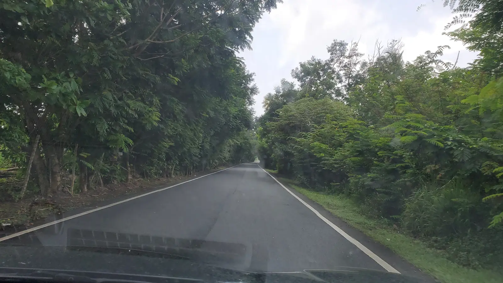 Road to Berwind Beach from Rio Grande.