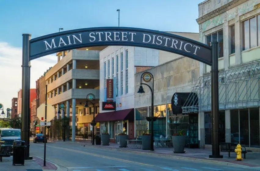 Main Street District in Rockford