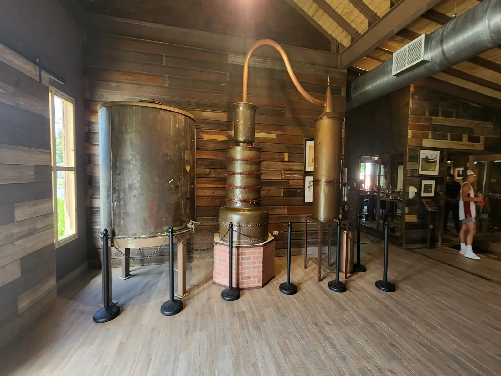 An old still is in the visitor center