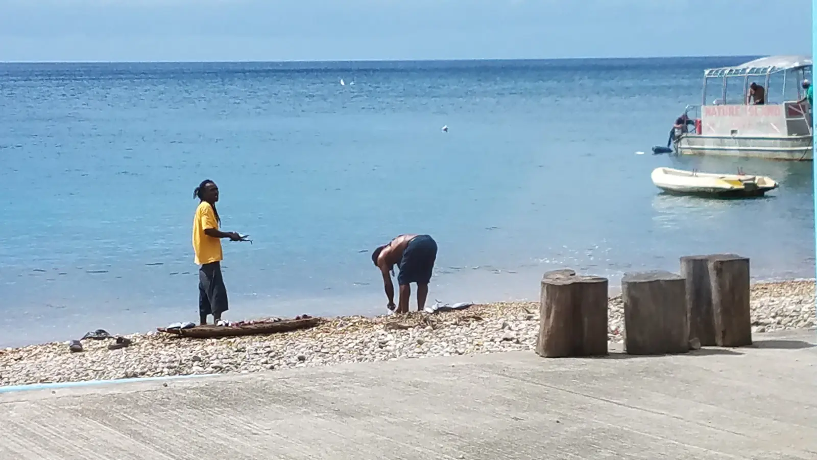 Fisherman in Soufriere