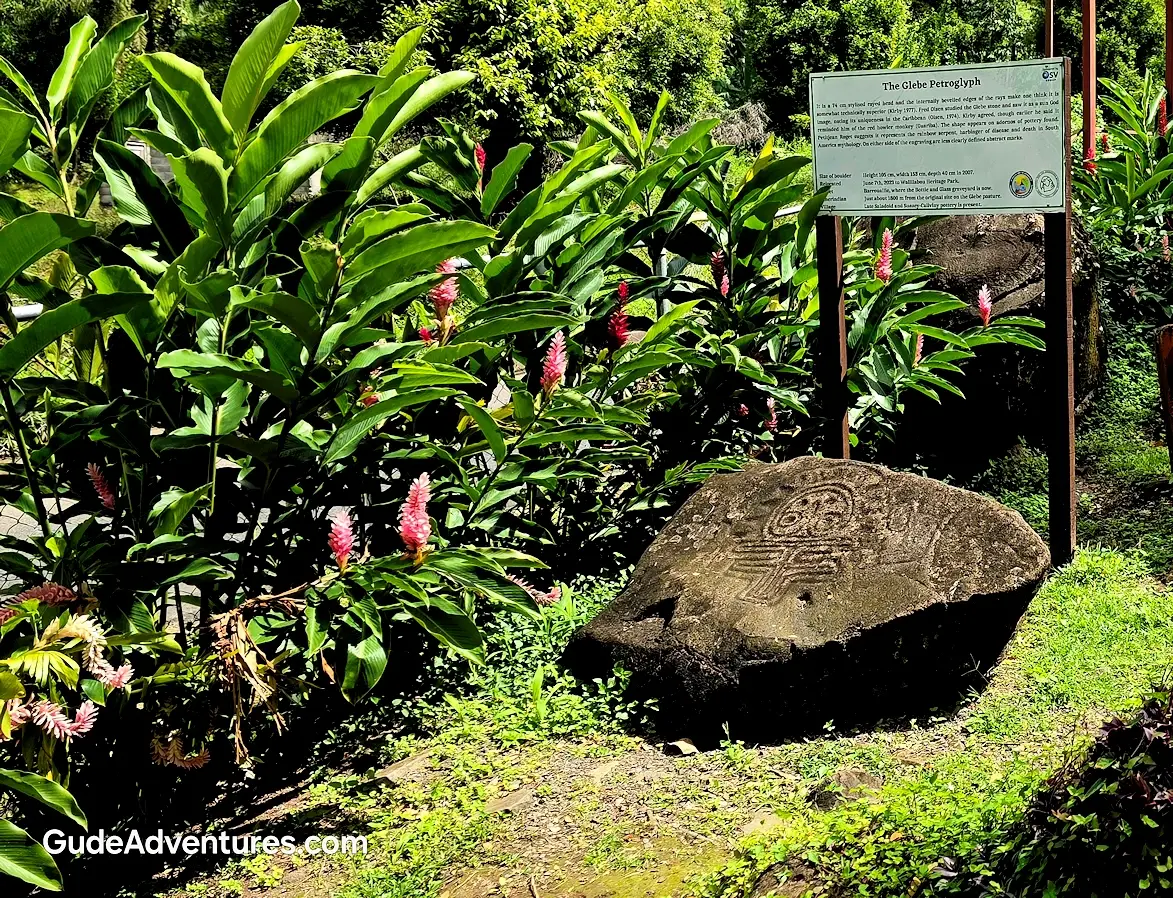 Wallilabou Heritage Park petroglyph