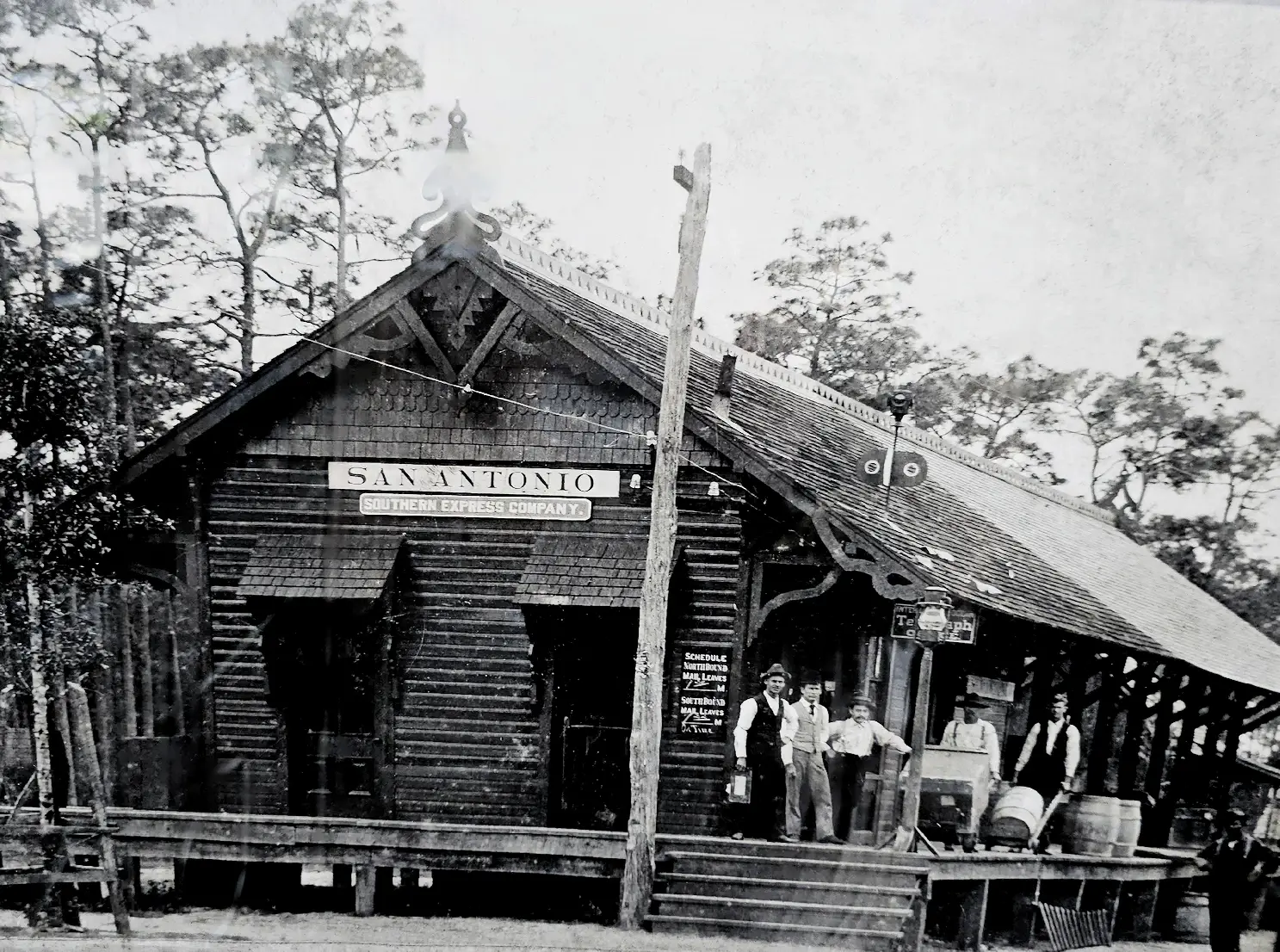 The original train station from the 1880s.