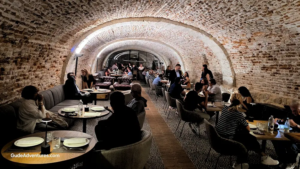 Monastery of Santa María de Valbuena wine cellar is now a restaurant 