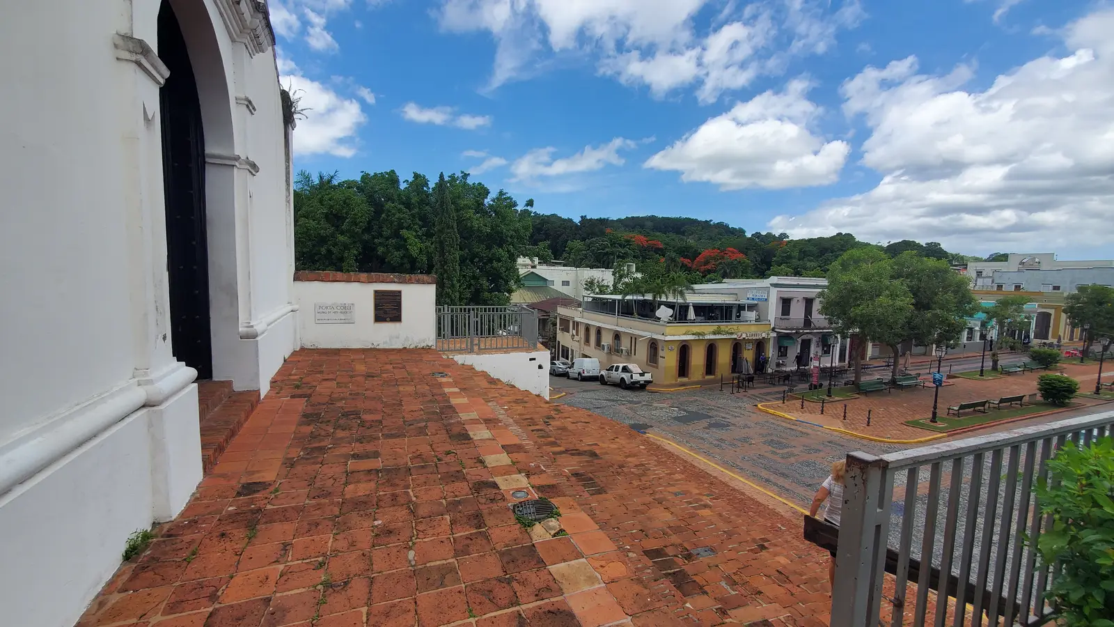 Porta Coeli Church steps