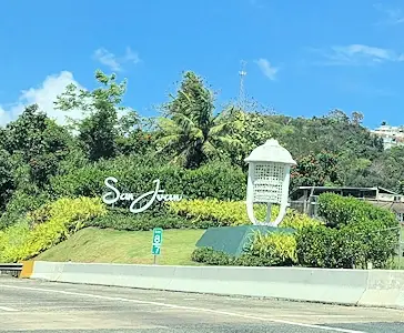 San Juan welcome sign