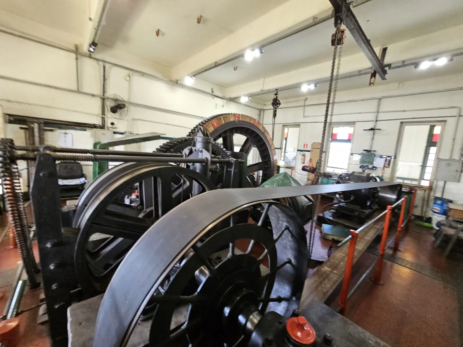 The engine for the funicular