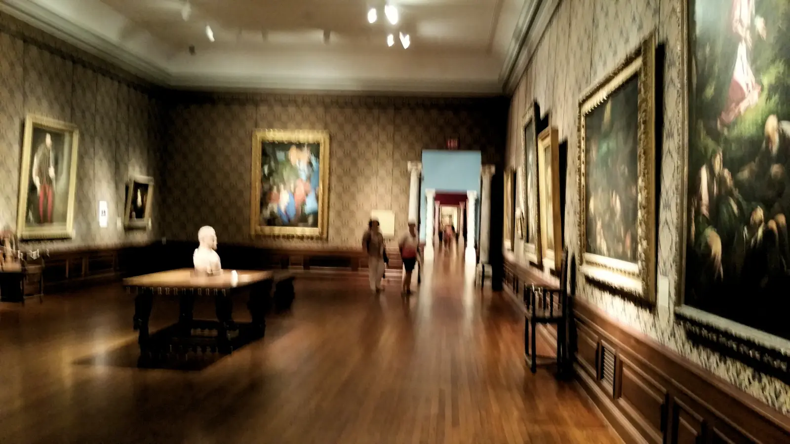 Inside the John and Mable Ringling Museum of Art