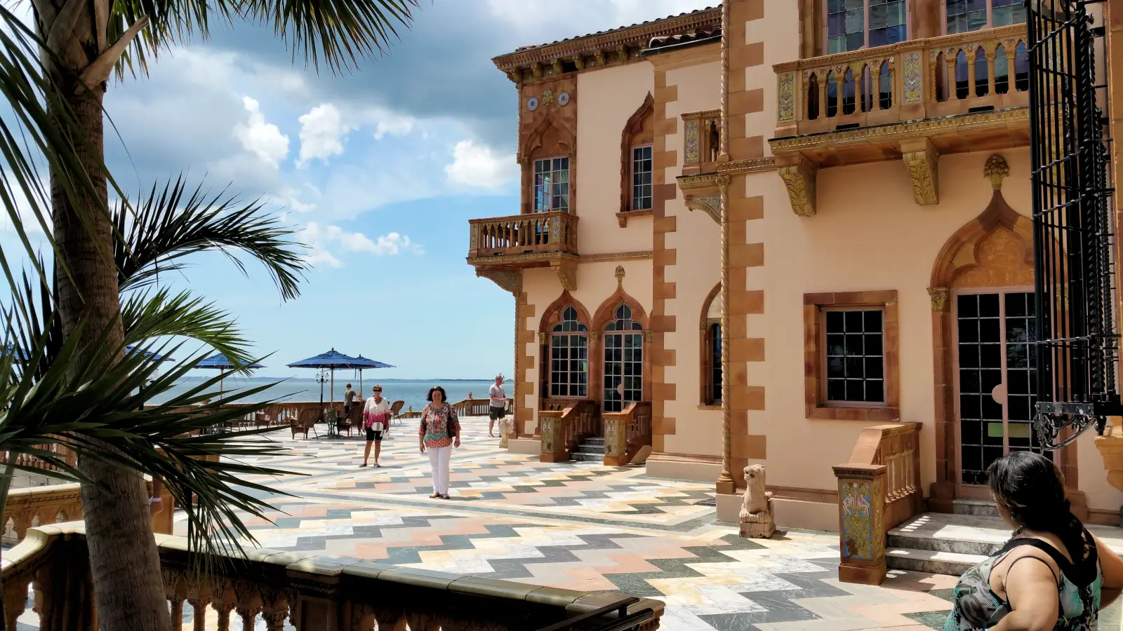 Cadzan mansion was built in the 1920s on Sarasota Bay