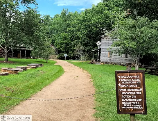 Trail at Hagood Mill