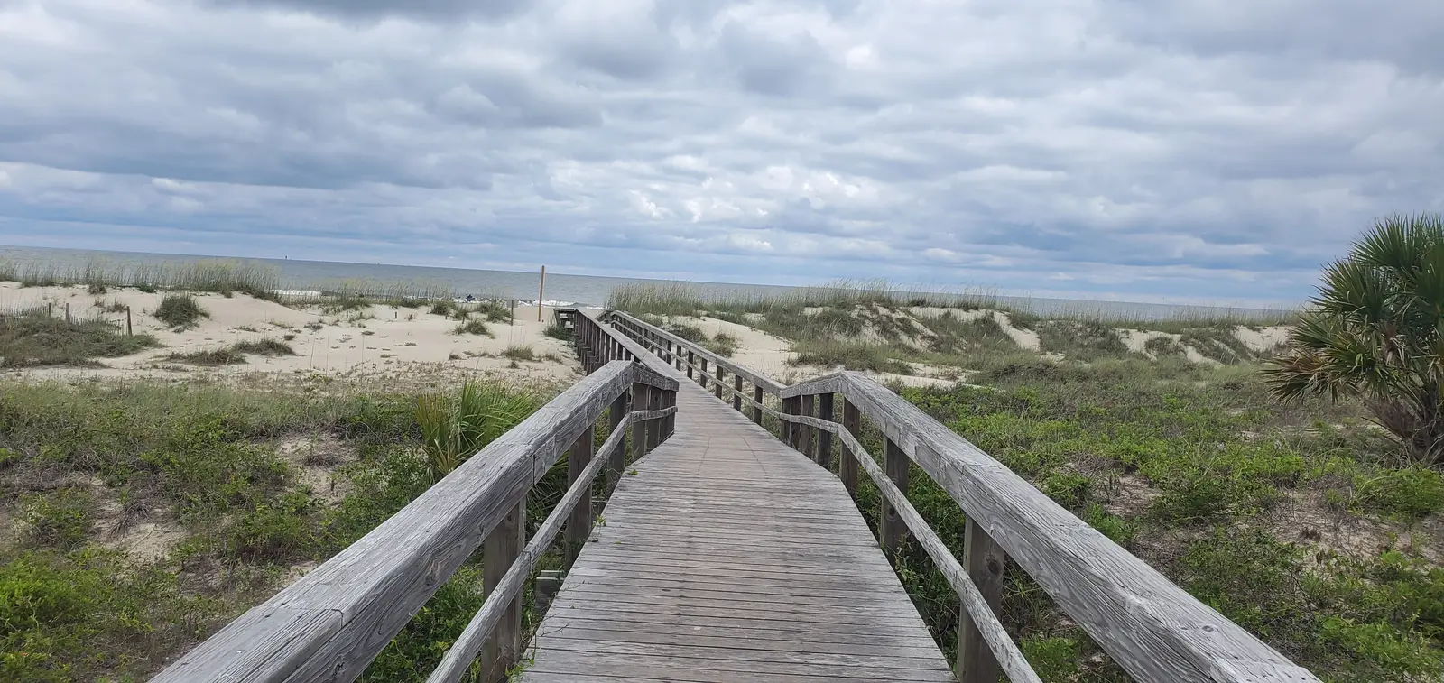 The beach at Tybee Island