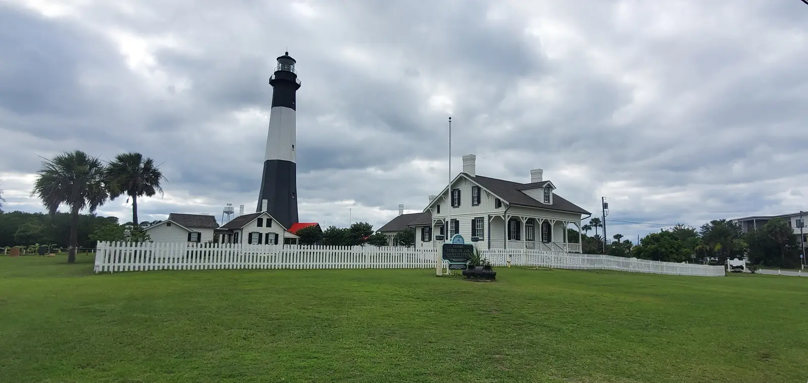 The Tybee Island lighthouse