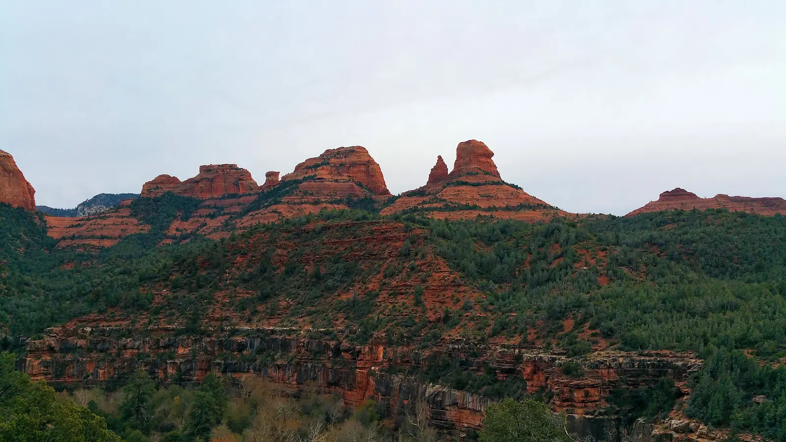 Sedona rock formations